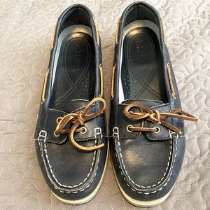 Navy Boat Shoes